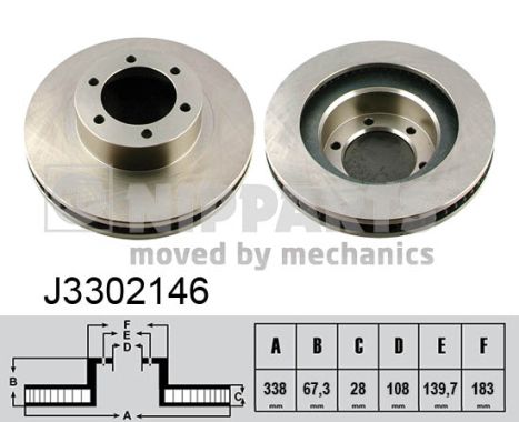 Remschijven Nipparts J3302146