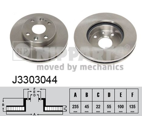 Remschijven Nipparts J3303044