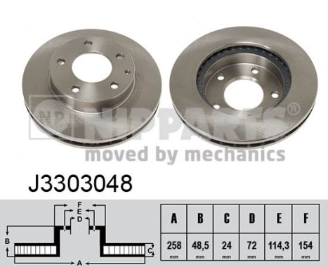 Remschijven Nipparts J3303048