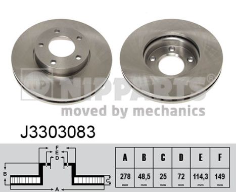 Remschijven Nipparts J3303083