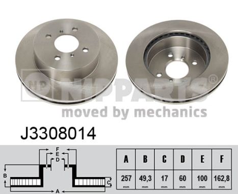 Remschijven Nipparts J3308014