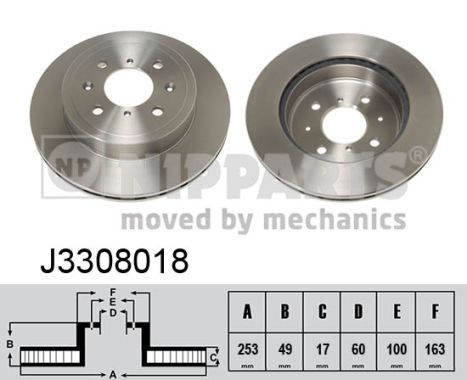 Remschijven Nipparts J3308018