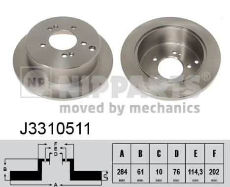 Remschijven Nipparts J3310511