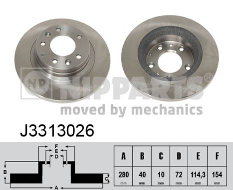 Remschijven Nipparts J3313026