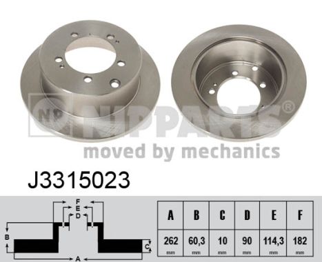 Remschijven Nipparts J3315023