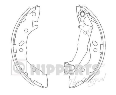 Remschoen set Nipparts J3500509