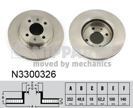 Remschijven Nipparts N3300326