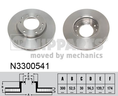 Remschijven Nipparts N3300541