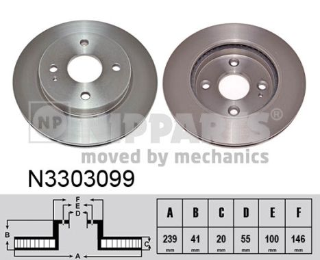 Remschijven Nipparts N3303099