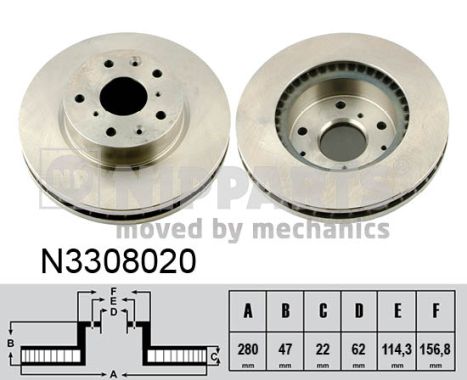 Remschijven Nipparts N3308020