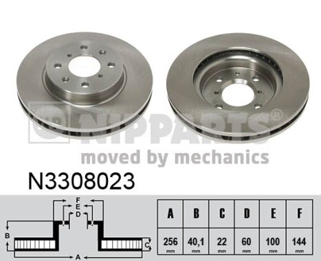 Remschijven Nipparts N3308023