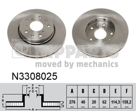 Remschijven Nipparts N3308025