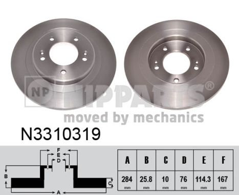 Remschijven Nipparts N3310319