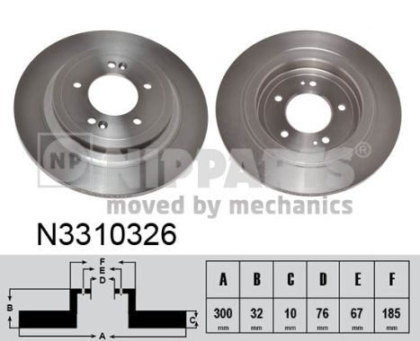 Remschijven Nipparts N3310326