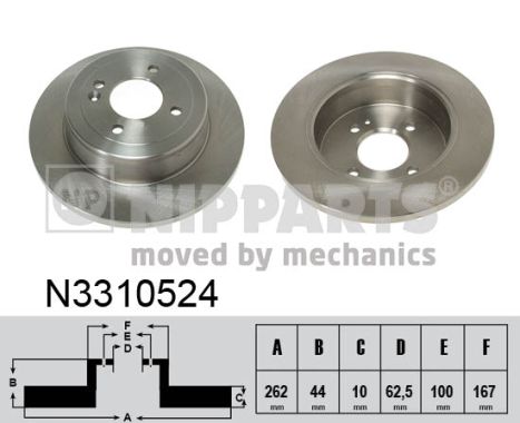 Remschijven Nipparts N3310524