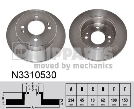 Remschijven Nipparts N3310530