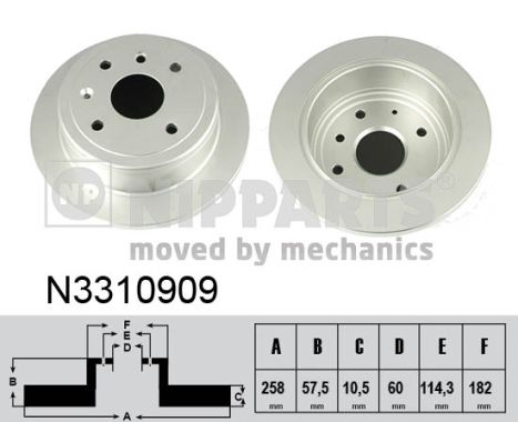 Remschijven Nipparts N3310909