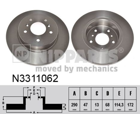 Remschijven Nipparts N3311062