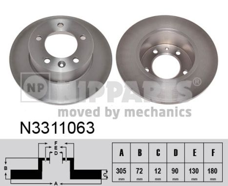 Remschijven Nipparts N3311063