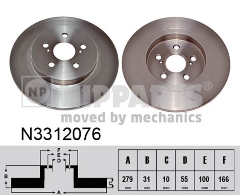 Remschijven Nipparts N3312076