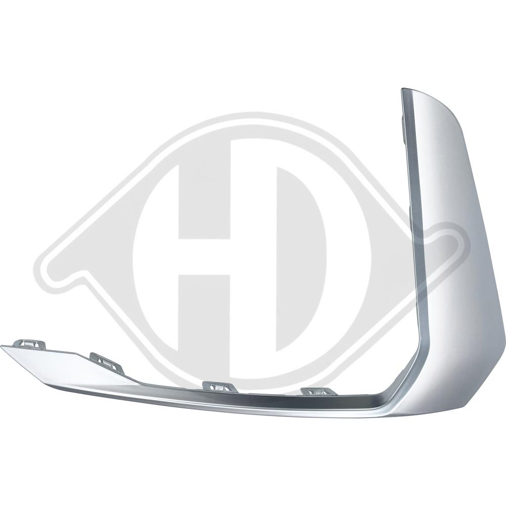 Sier- / beschermingspaneel, bumper Diederichs 1228069