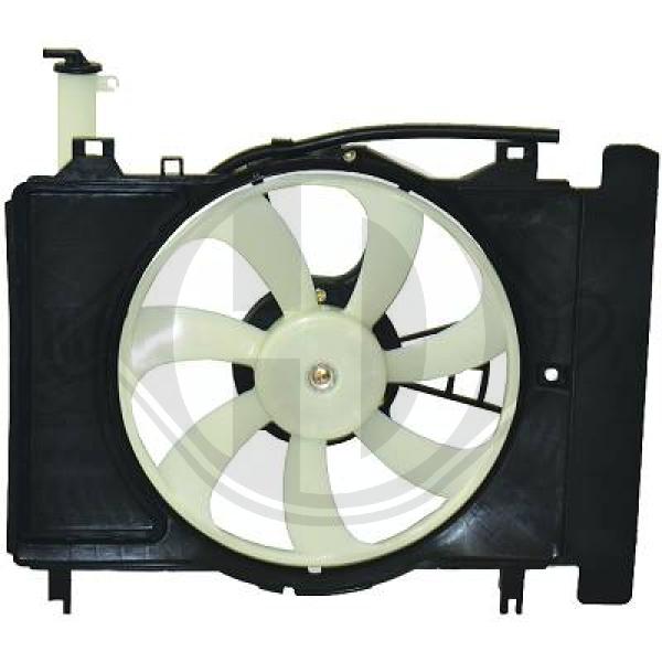 Ventilatorwiel-motorkoeling Diederichs 6606101