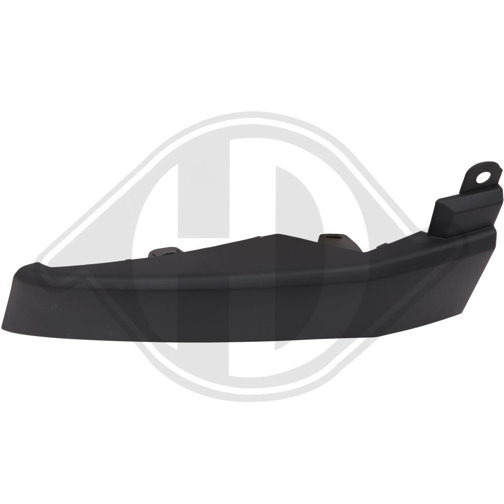 Plaat, bumper Diederichs 6642153