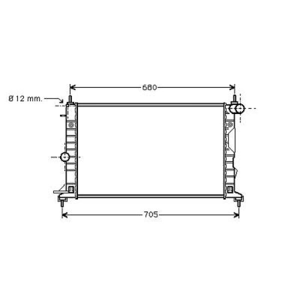 Radiateur Diederichs 8182405