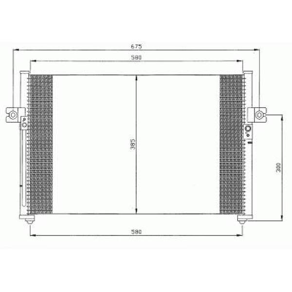 Airco condensor Diederichs 8689007