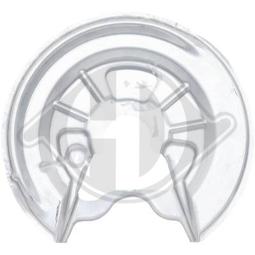 Dekplaat, remschijf Diederichs 9453011