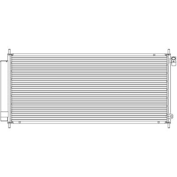 Airco condensor Diederichs DCC1656