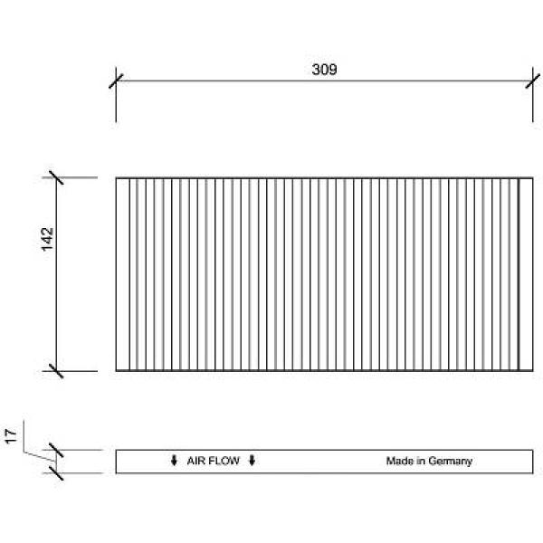 Interieurfilter Diederichs DCI0016