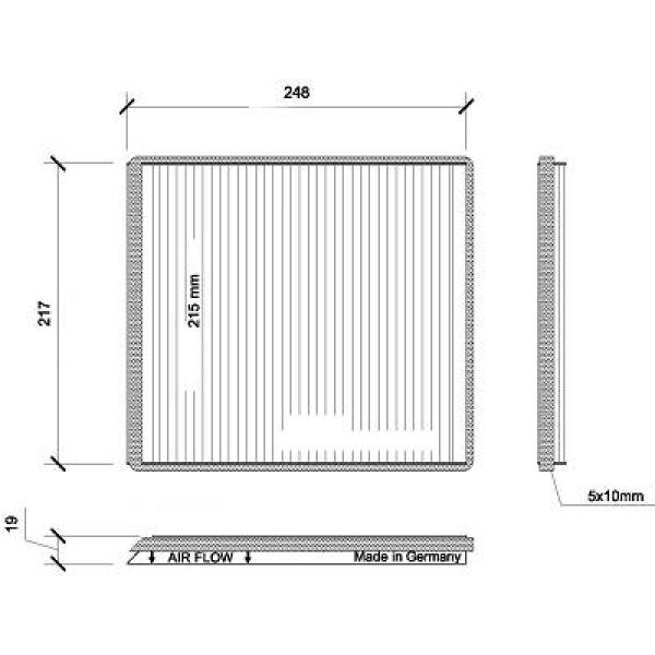 Interieurfilter Diederichs DCI0031