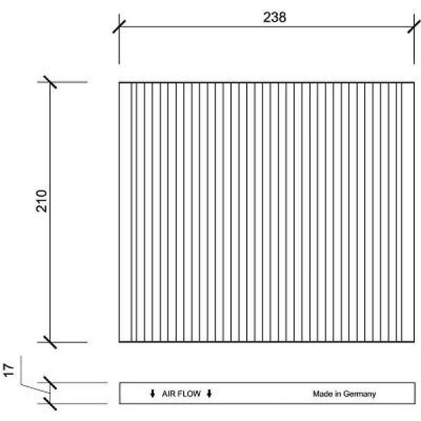 Interieurfilter Diederichs DCI0141