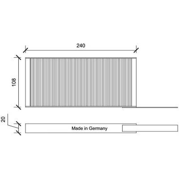 Interieurfilter Diederichs DCI0172S