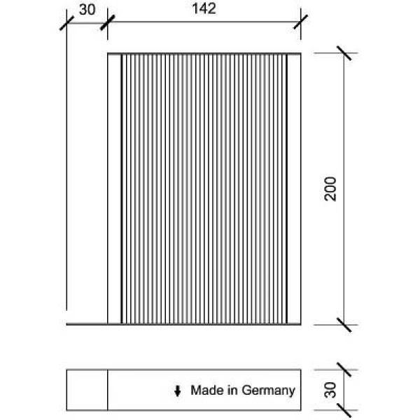 Interieurfilter Diederichs DCI0176