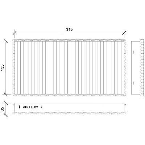 Interieurfilter Diederichs DCI0194