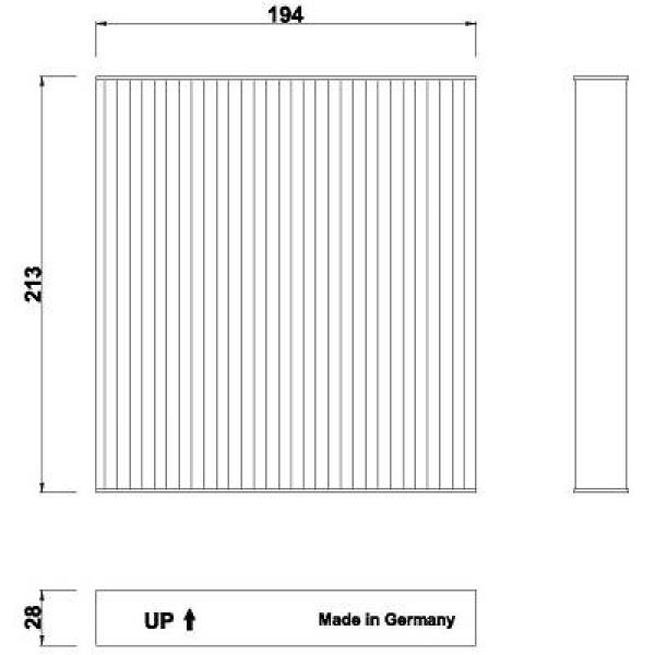 Interieurfilter Diederichs DCI0275