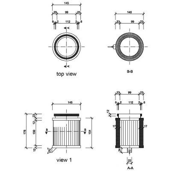 Interieurfilter Diederichs DCI0817