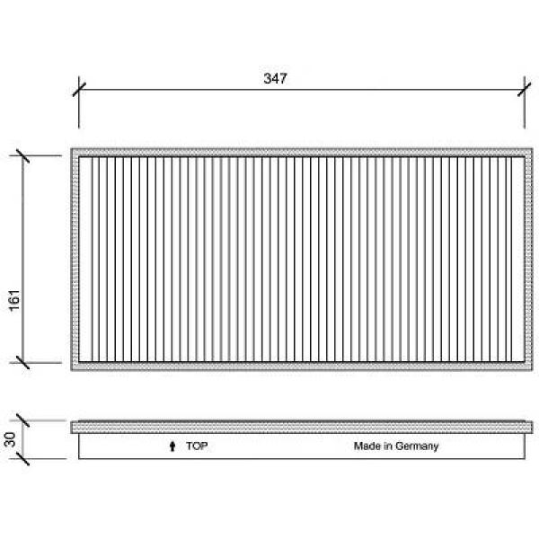 Interieurfilter Diederichs DCI1041