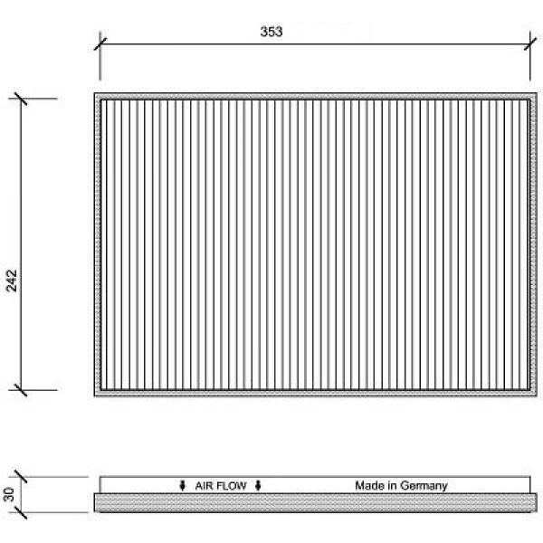 Interieurfilter Diederichs DCI1046