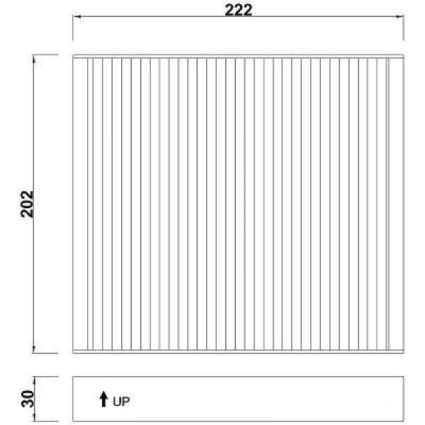 Interieurfilter Diederichs DCI1064