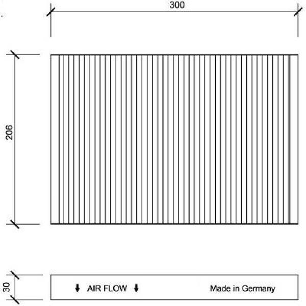 Interieurfilter Diederichs DCI1071