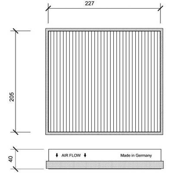 Interieurfilter Diederichs DCI1083