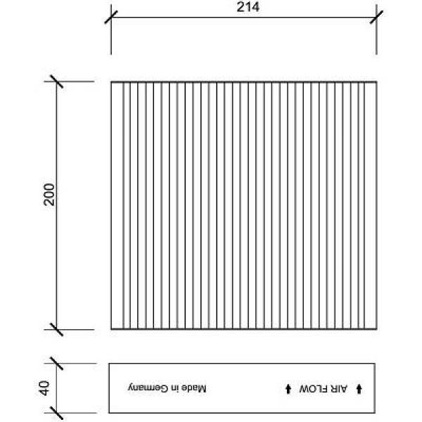 Interieurfilter Diederichs DCI1137