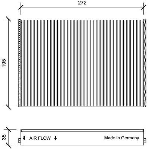 Interieurfilter Diederichs DCI1154