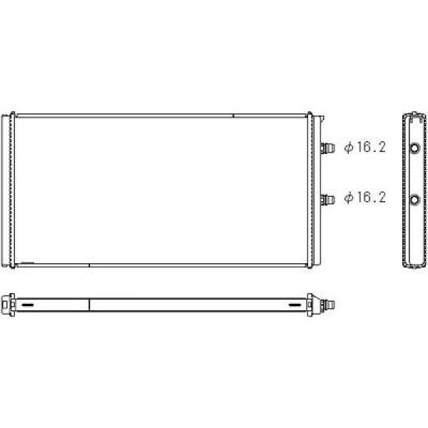 Radiateur Diederichs DCM3946
