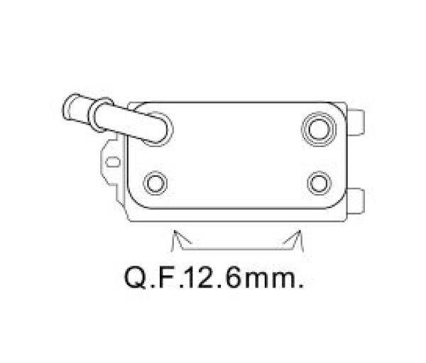 Oliekoeler motorolie Diederichs DCO1081