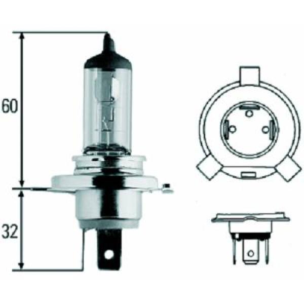 Gloeilamp, mistlamp Diederichs LID10009