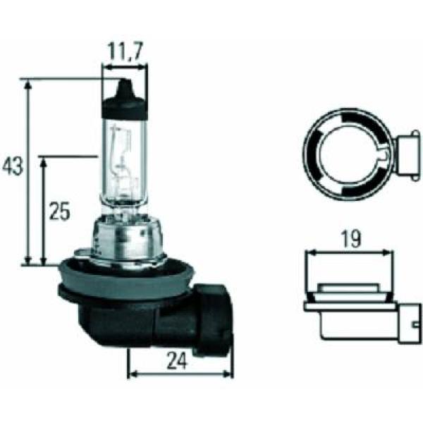 Gloeilamp, verstraler Diederichs LID10038